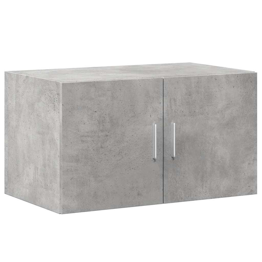 Oppbevaringsskap betonggrå 70x42,5x225 cm konstruert tre vidaXL