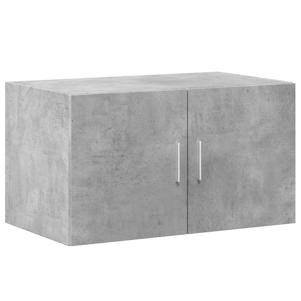 Oppbevaringsskap betonggrå 70x42,5x225 cm konstruert tre