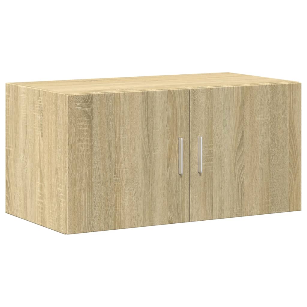 Oppbevaringsskap sonoma eik 80x42,5x225 cm konstruert tre