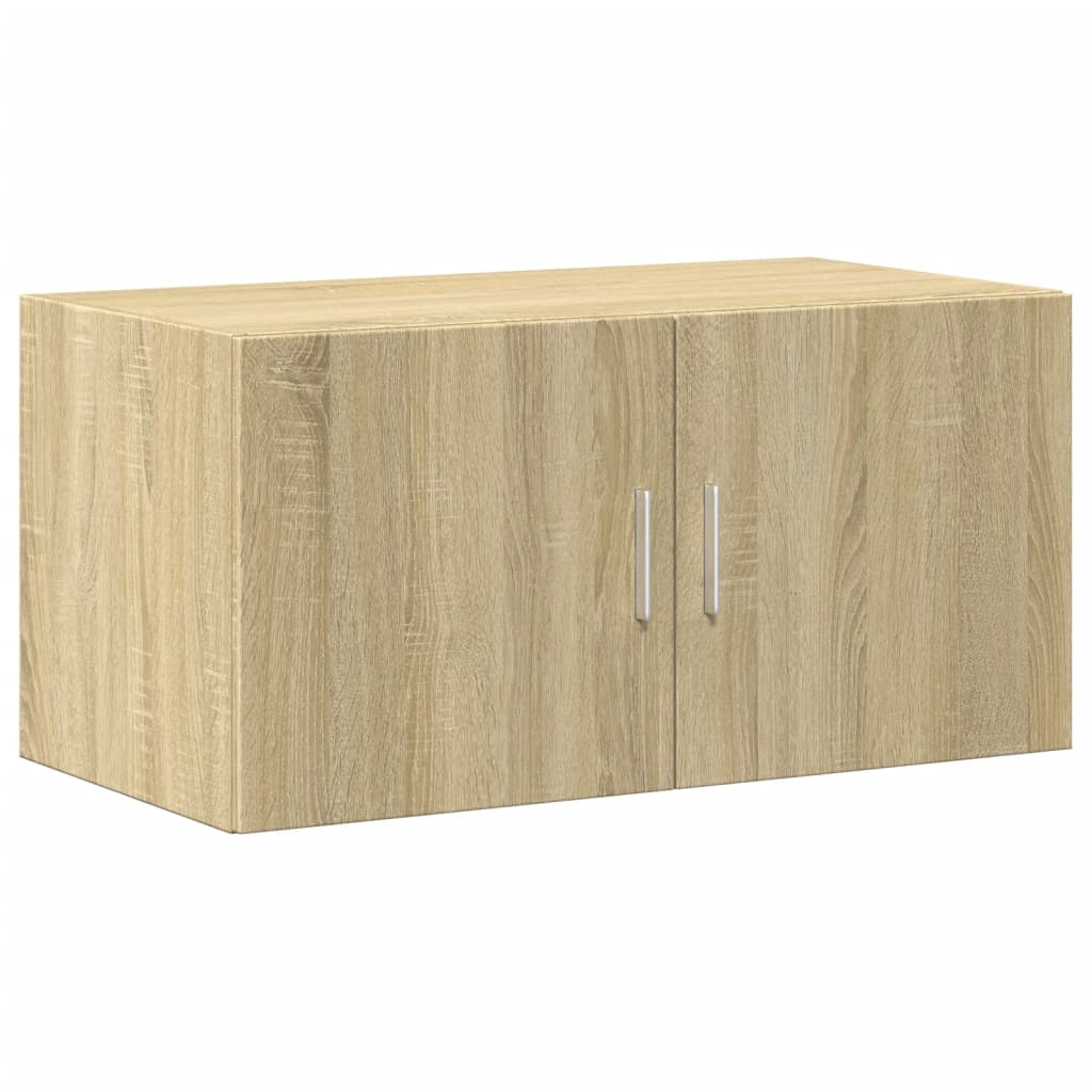 Oppbevaringsskap sonoma eik 80x42,5x225 cm konstruert tre vidaXL