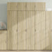 Oppbevaringsskap sonoma eik 80x42,5x225 cm konstruert tre vidaXL