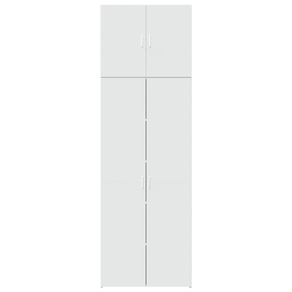 Highboard hvit 80x42,5x249 cm konstruert tre vidaXL