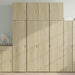 Highboard sonoma eik 80x42,5x249 cm konstruert tre vidaXL