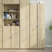 Hylle sonoma eik 40x42,5x185 cm konstruert tre