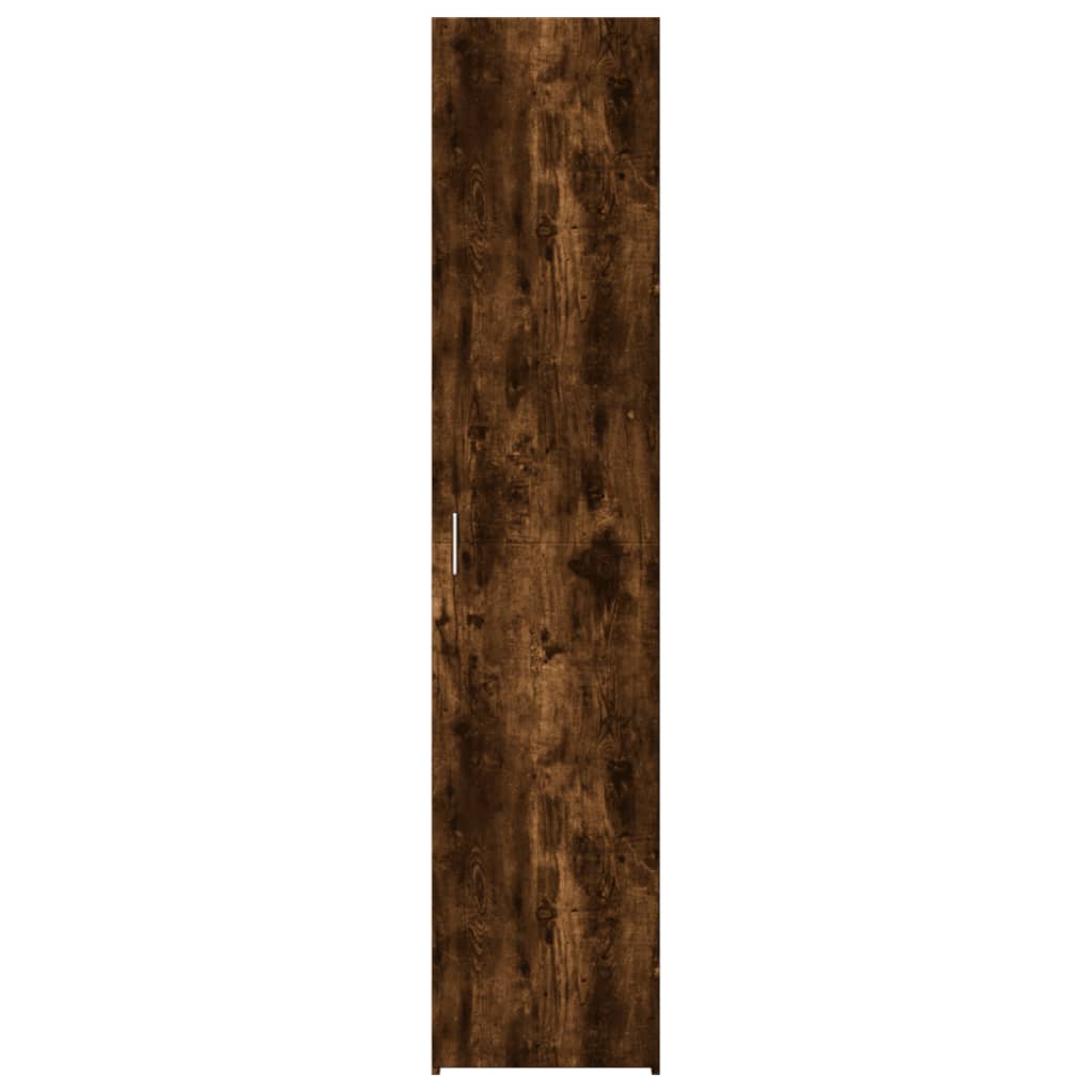 Hylle røkt eik 40x42,5x185 cm konstruert tre