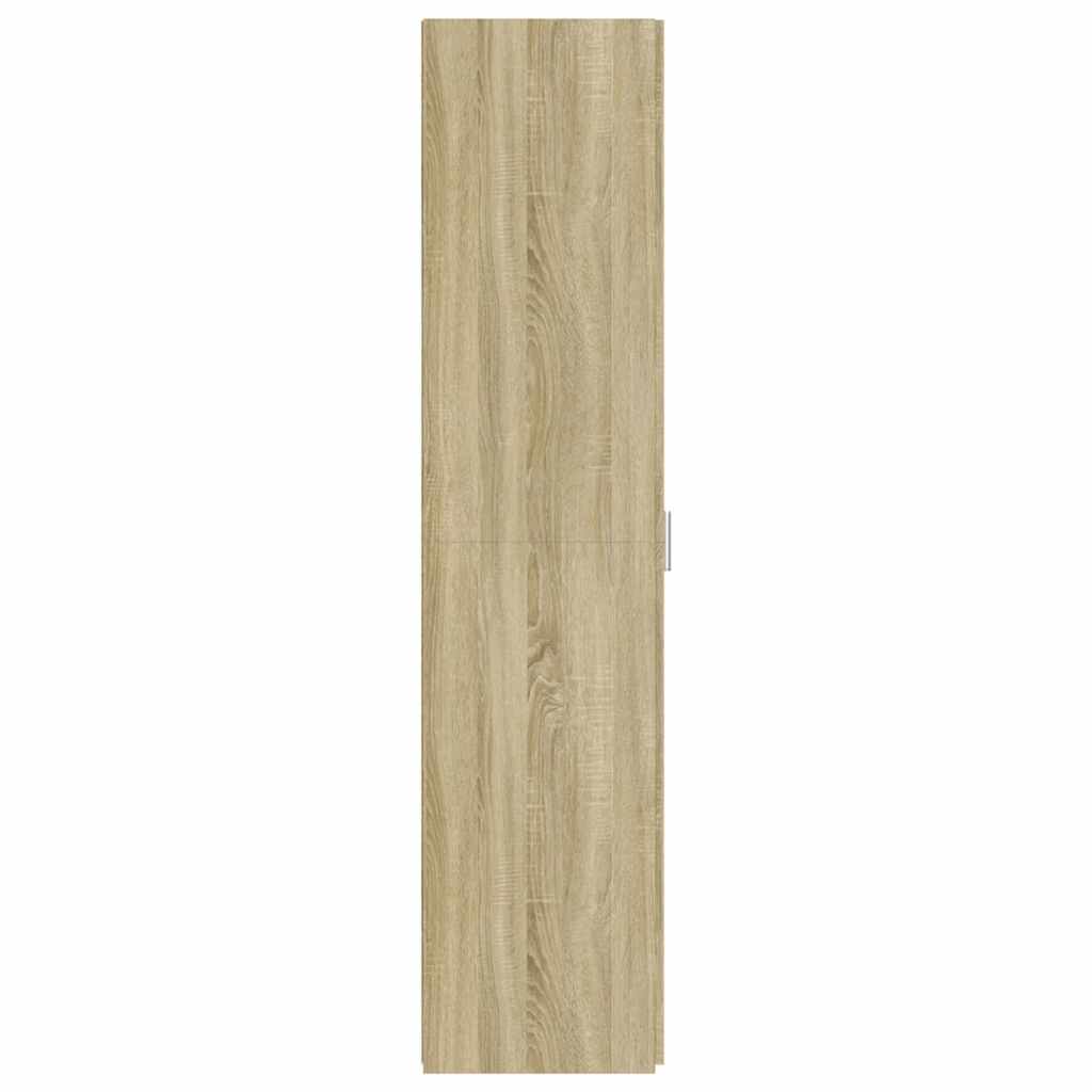 Hylle sonoma eik 45x42,5x185 cm konstruert tre