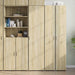 Hylle sonoma eik 45x42,5x185 cm konstruert tre