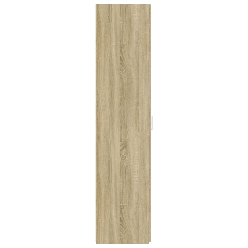 Hylle sonoma eik 50x42,5x185 cm konstruert tre