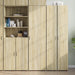 Hylle sonoma eik 50x42,5x185 cm konstruert tre