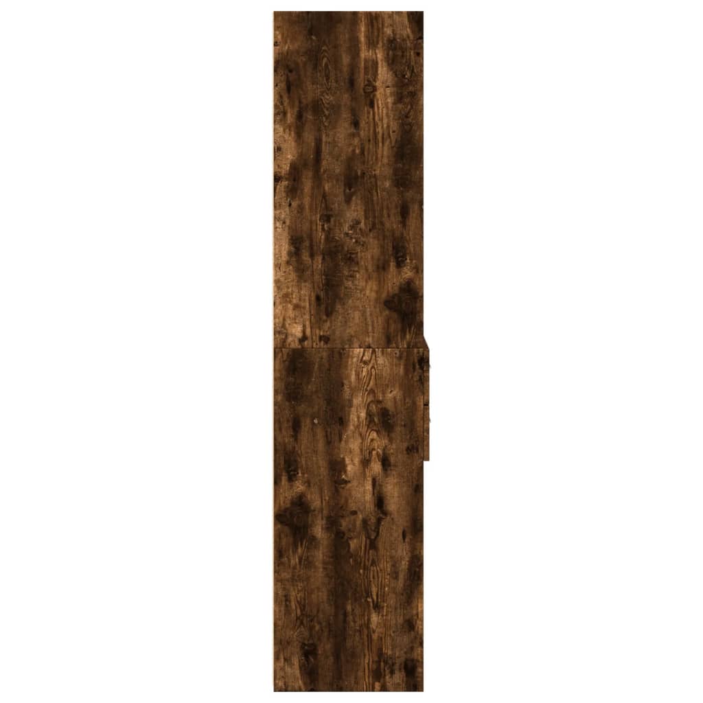 Hylle røkt eik 50x42,5x185 cm konstruert tre