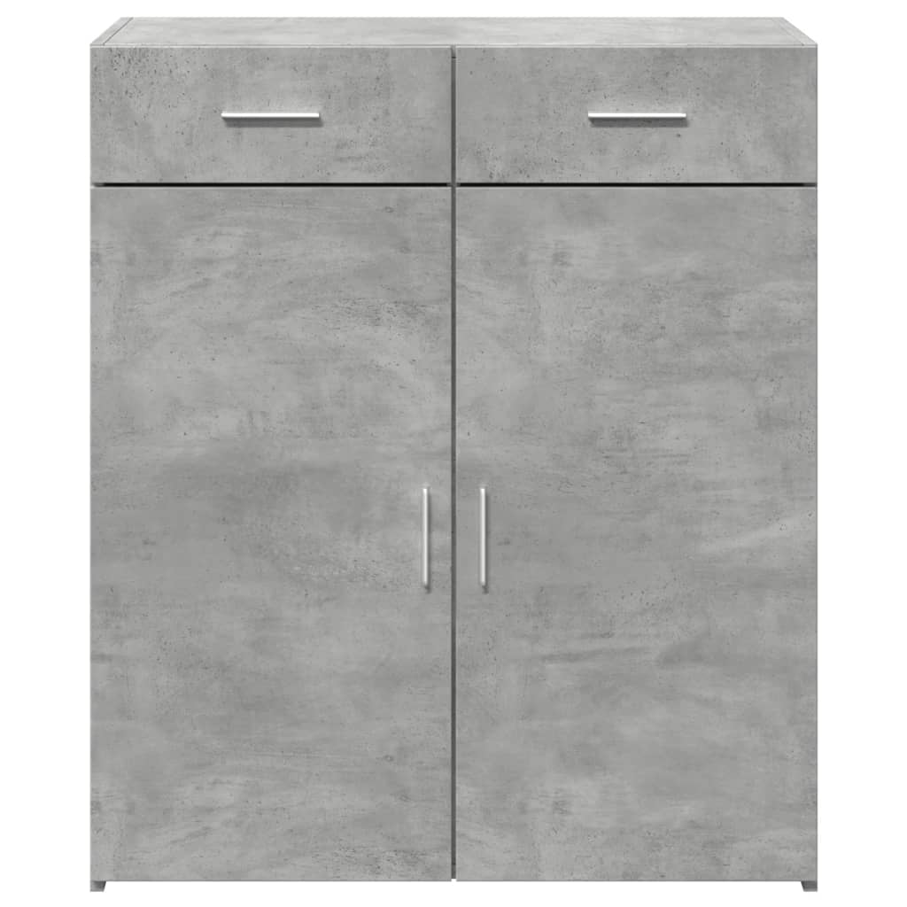 Skjenk betonggrå 80x42,5x93 cm konstruert tre