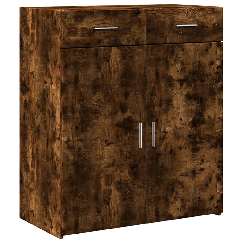 Skjenk røkt eik 80x42,5x93 cm konstruert tre