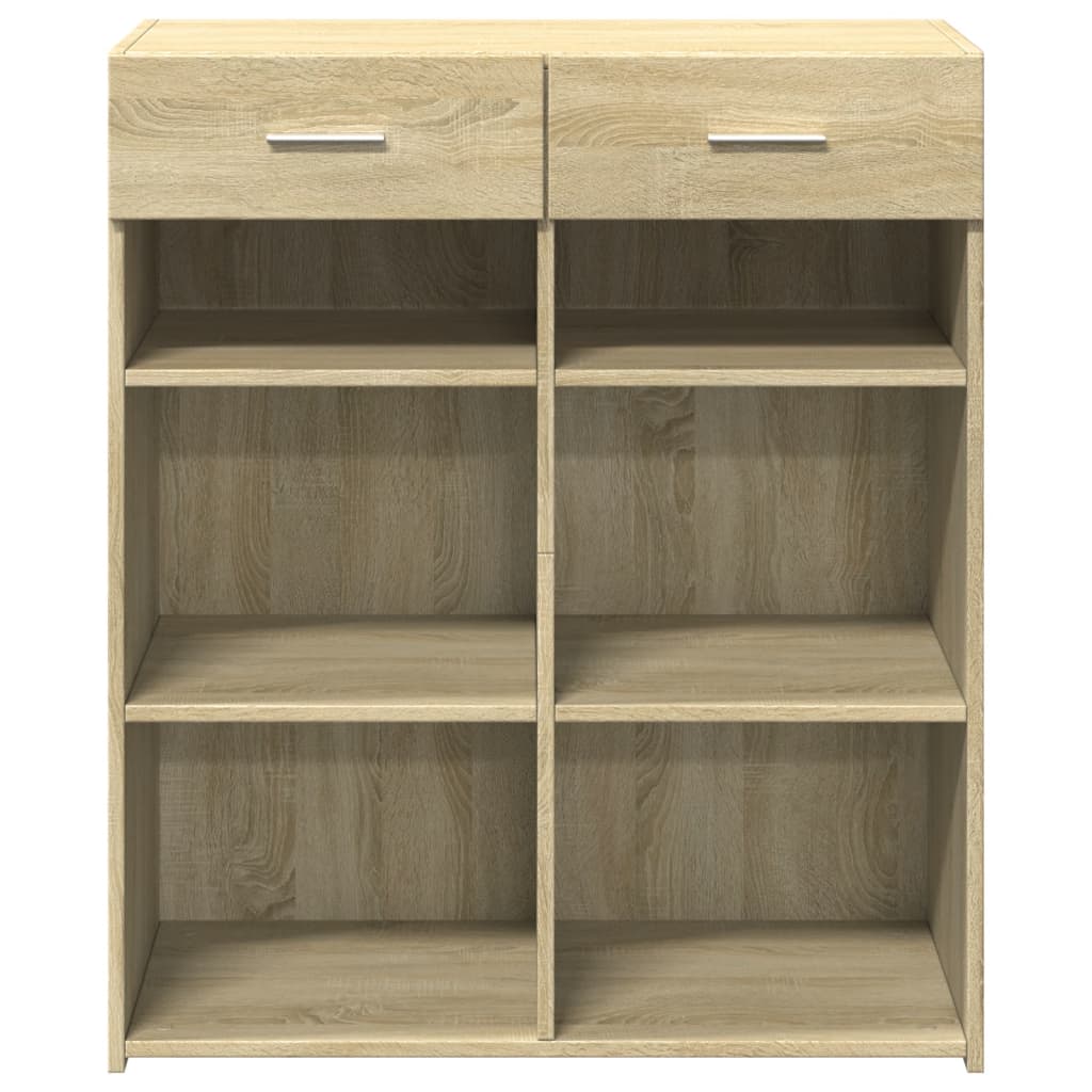 Skjenk sonoma eik 80x42,5x93 cm konstruert tre