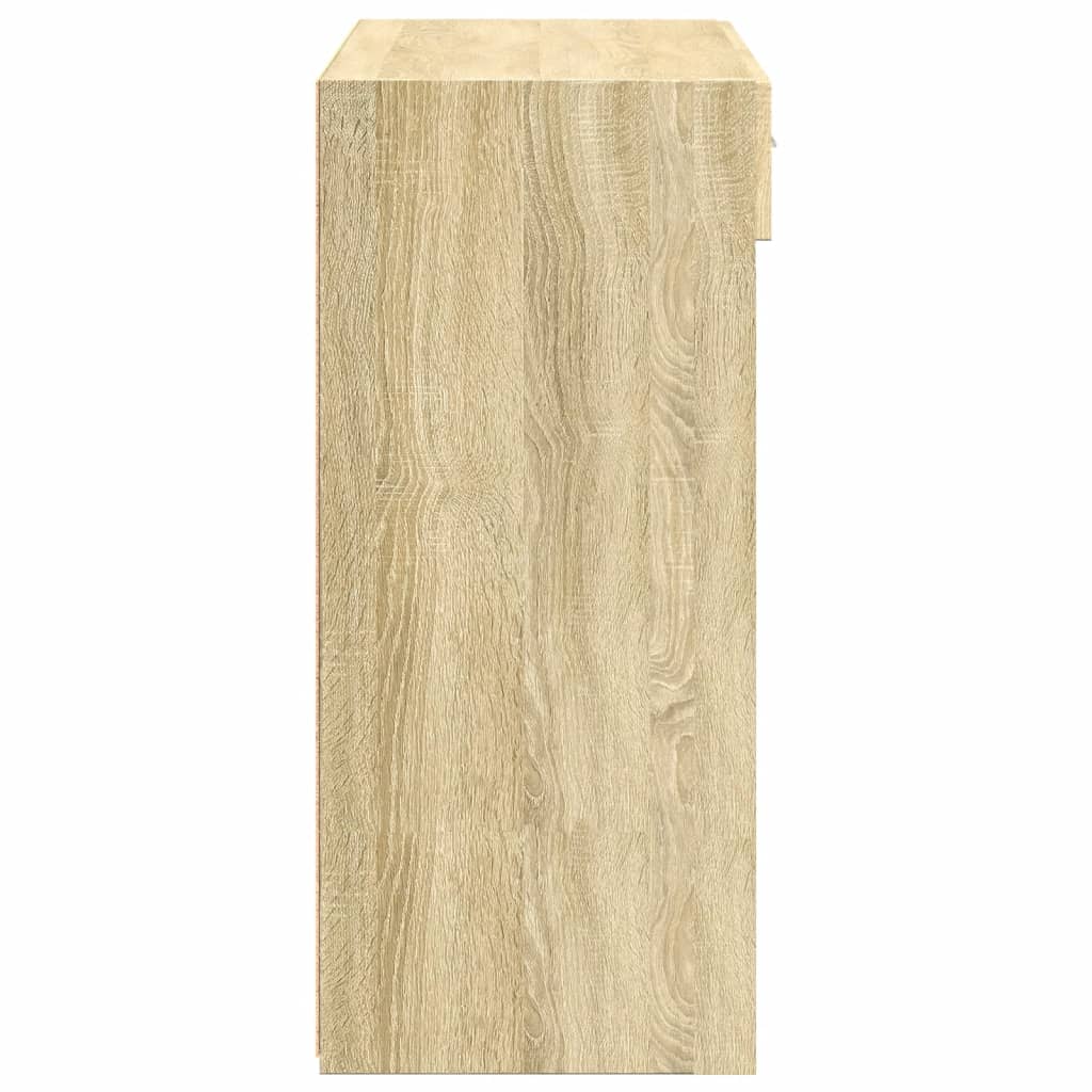 Skjenk sonoma eik 80x42,5x93 cm konstruert tre
