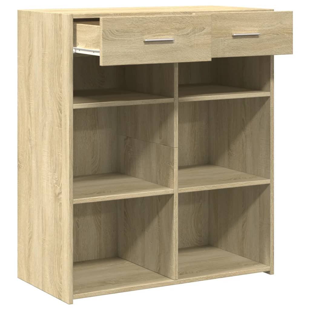 Skjenk sonoma eik 80x42,5x93 cm konstruert tre