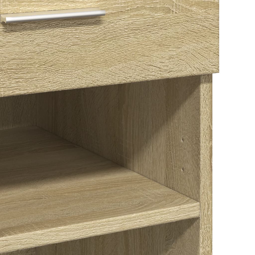 Skjenk sonoma eik 80x42,5x93 cm konstruert tre