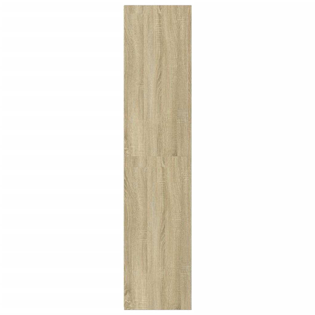 Highboard sonoma eik 45x41x185 cm konstruert tre
