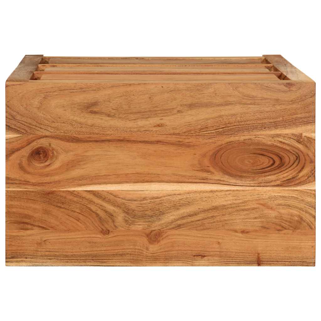 Kommode 55x33x75 cm heltre akasie