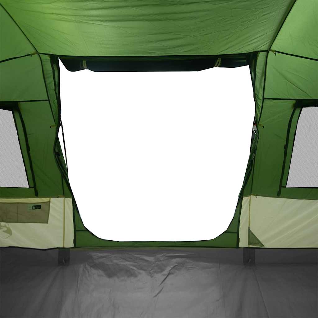 Tunneltelt for camping 4 personer grønn vanntett vidaXL