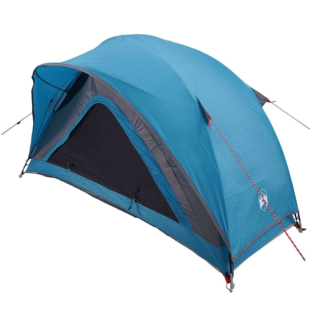 Campingtelt 1 person blå vanntett