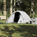 Campingtelt hytte 4 personer hvit blendingsstoff vanntett