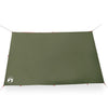 Campingpresenning olivengrønn 306x306 cm vanntett