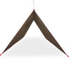 Campingpresenning brun 506x306 cm vanntett