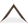 Campingpresenning brun 451x420 cm vanntett