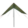 Campingpresenning olivengrønn 438x376x212 cm vanntett