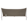 Campingpresenning brun 438x376x212 cm vanntett