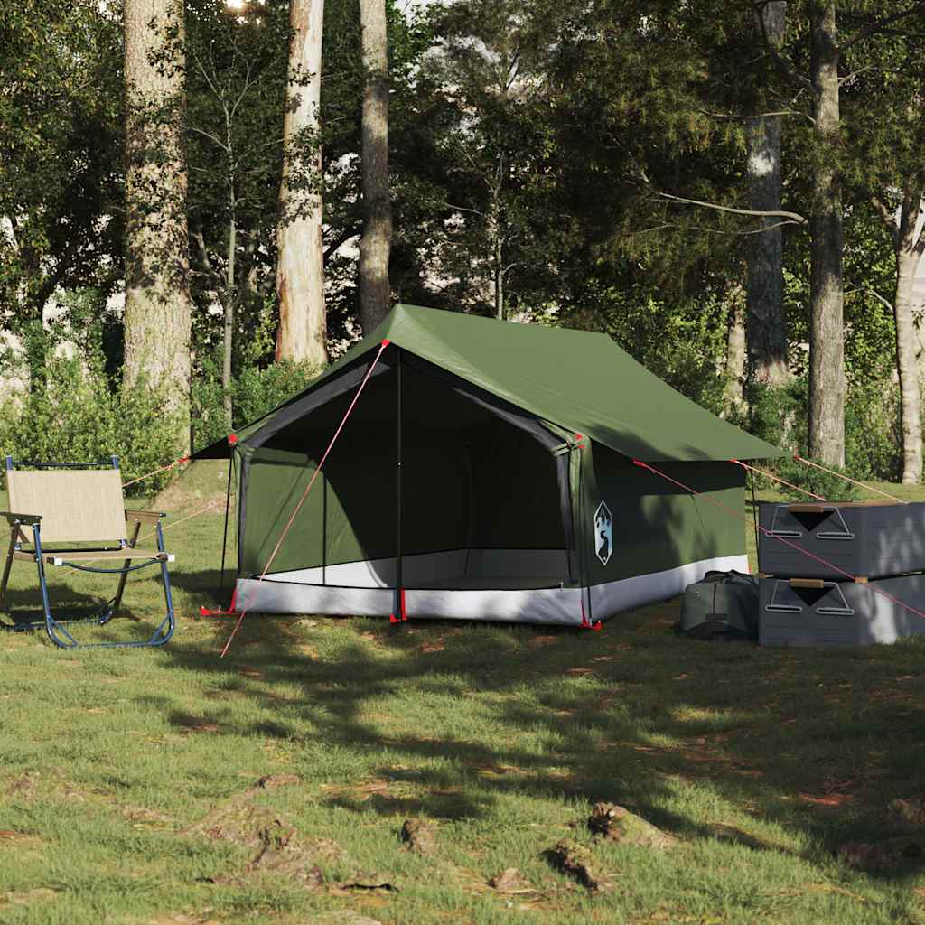 Campingtelt 2 personer olivengrønn vanntett vidaXL
