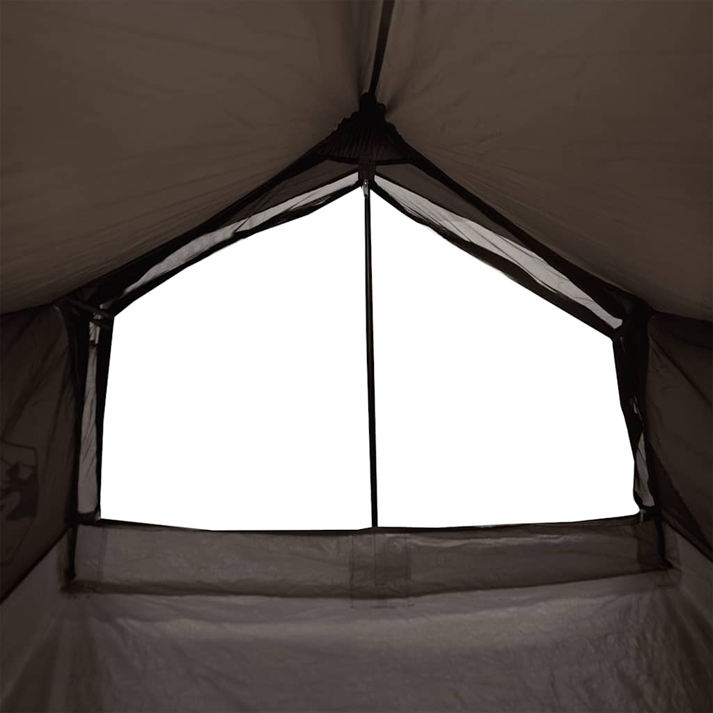 Campingtelt 2 personer brun vanntett vidaXL