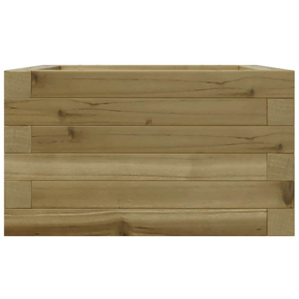 Blomsterkasse 40x40x23 cm impregnert furu