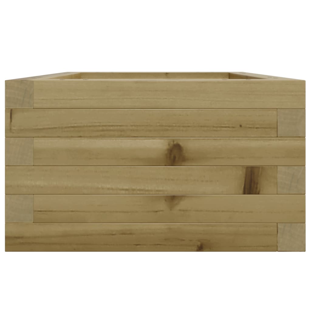 Blomsterkasse 40x40x23 cm impregnert furu