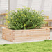 Plantekasse 90x60x23 cm heltre furu
