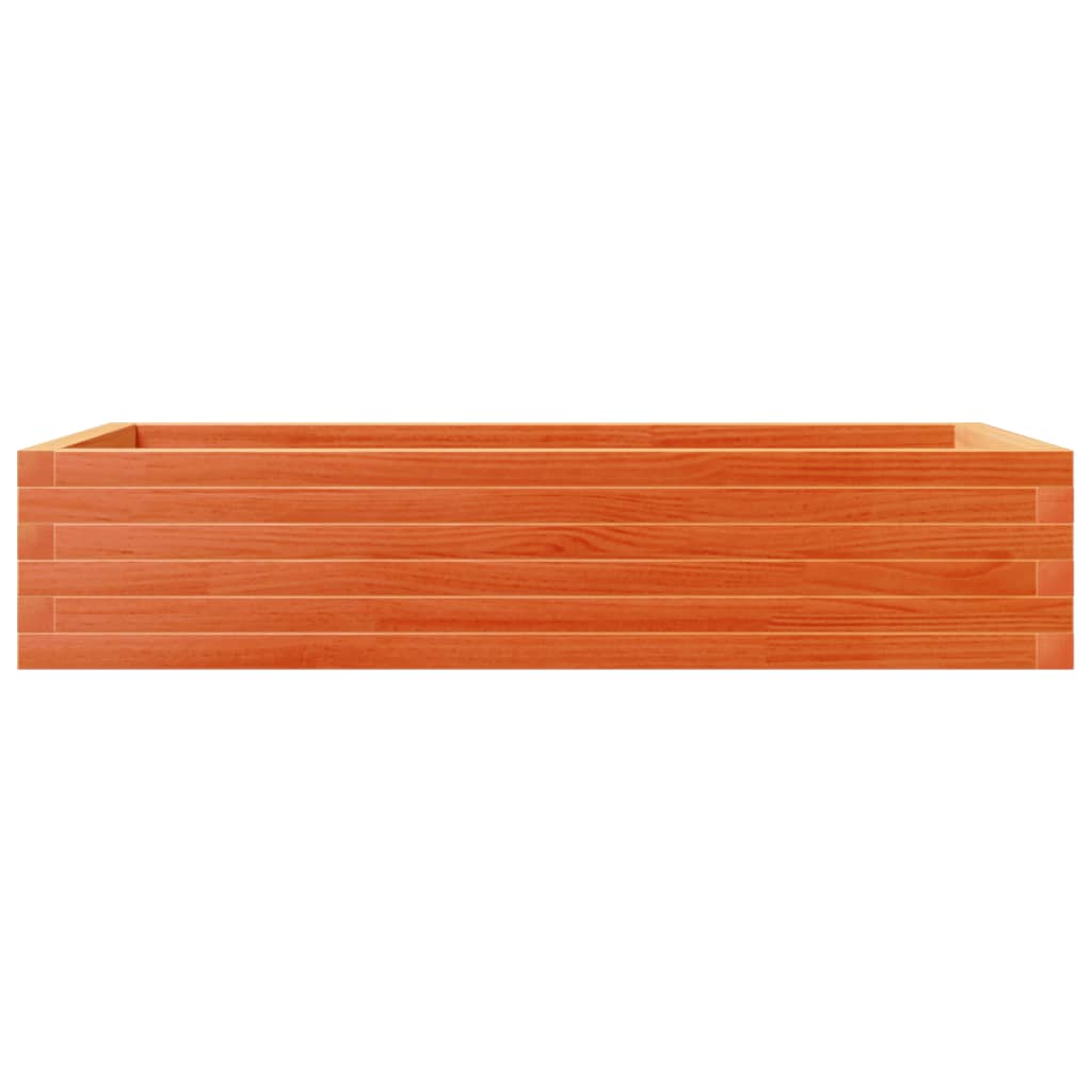 Plantekasse voksbrun 110x60x23 cm heltre furu