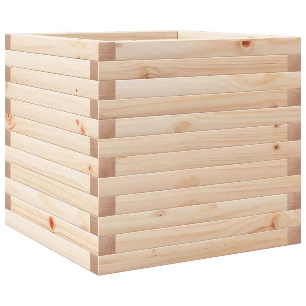 Plantekasse 50x50x45,5 cm heltre furu