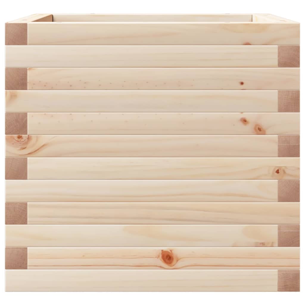 Plantekasse 50x50x45,5 cm heltre furu
