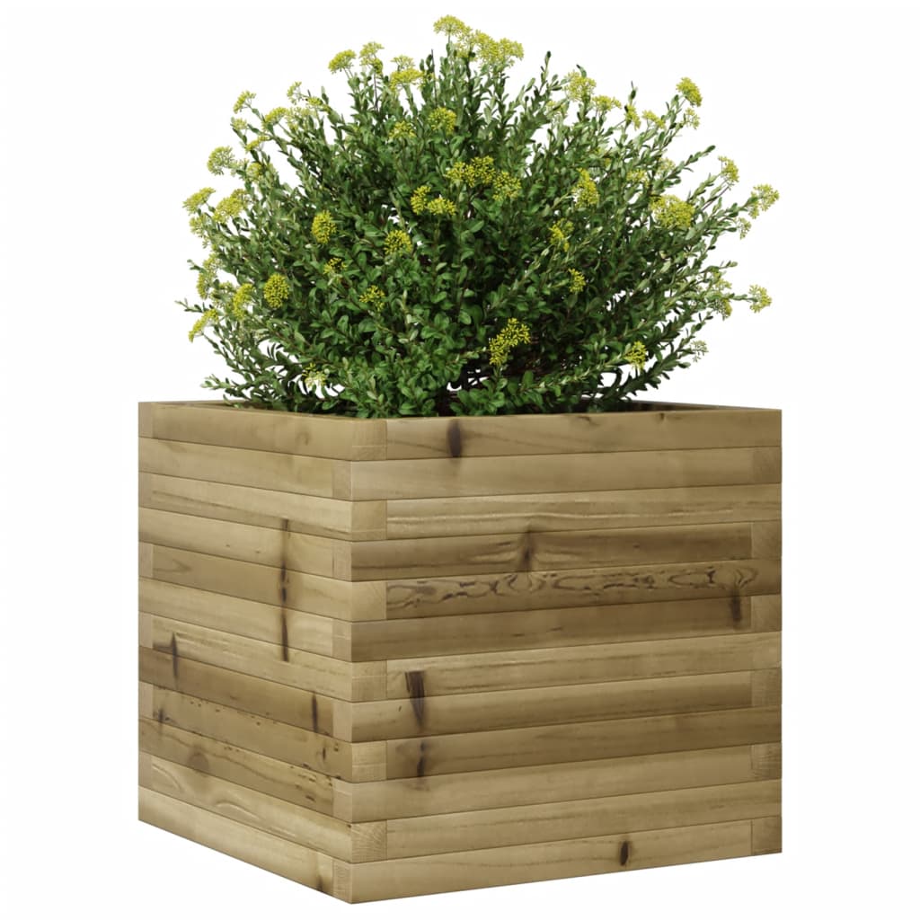 Plantekasse 50x50x45,5 cm impregnert furu
