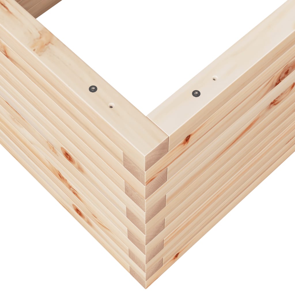 Plantekasse 110x60x45,5 cm heltre furu