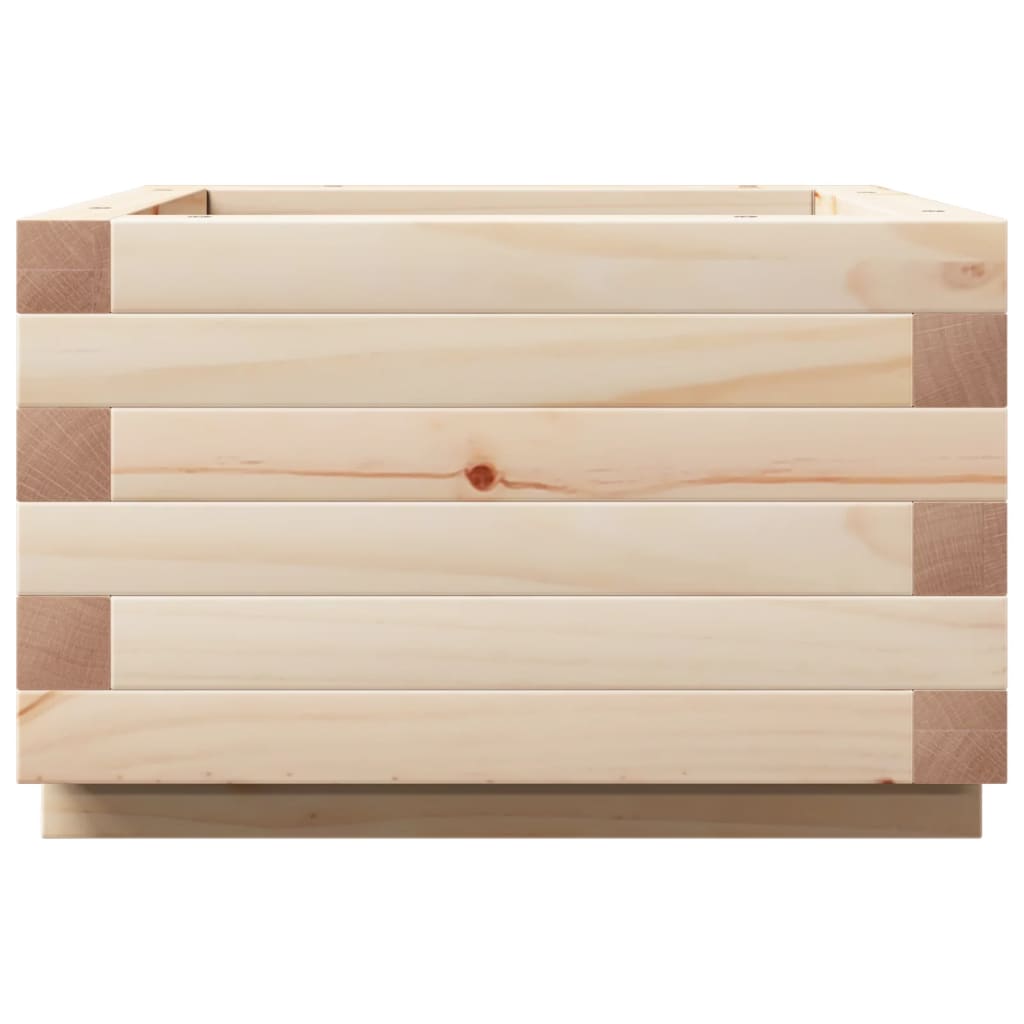 Plantekasse 40x40x26,5 cm heltre furu