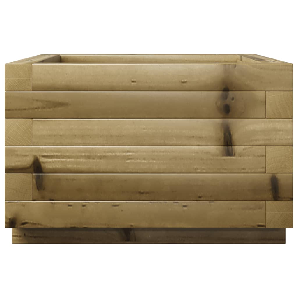 Plantekasse 40x40x26,5 cm impregnert furu