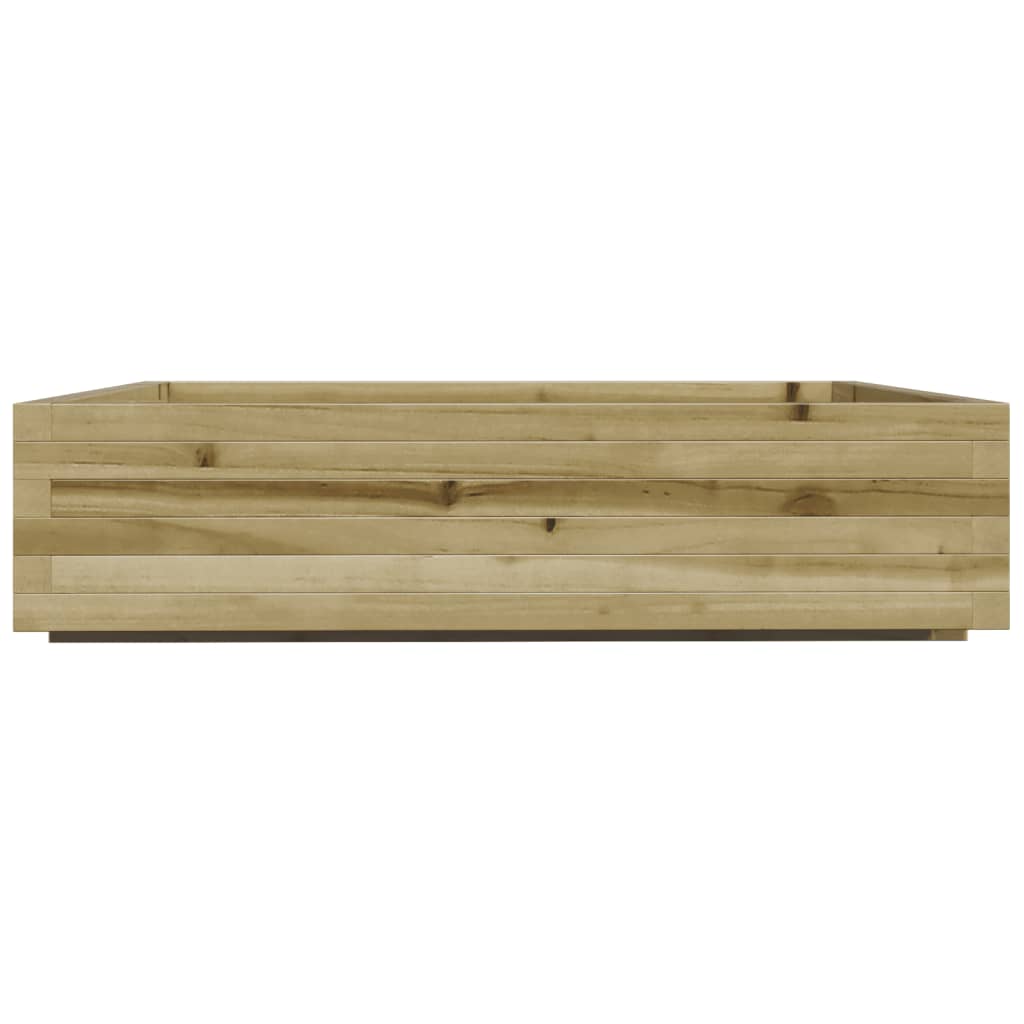 Plantekasse 100x100x26,5 cm impregnert furu