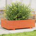 Plantekasse voksbrun 90x60x26,5 cm heltre furu