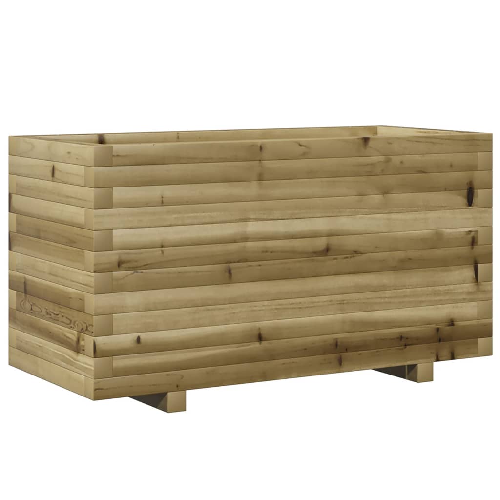 Plantekasse 90x40x49,5 cm impregnert furu