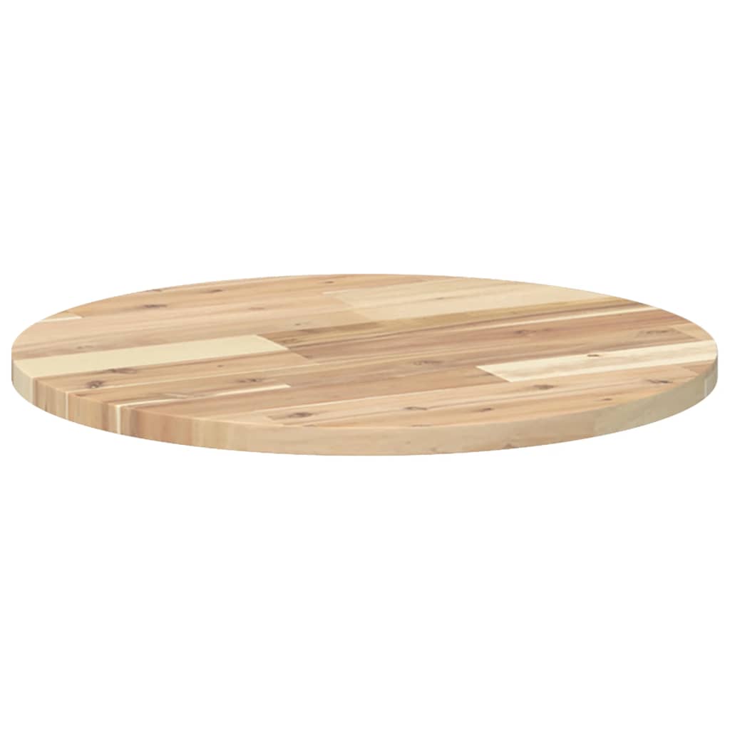 Bordplate rund Ø50x2 cm heltre akasie