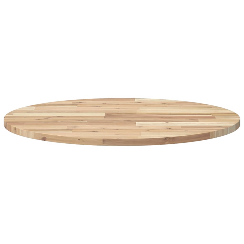 Bordplate rund Ø70x2 cm heltre akasie