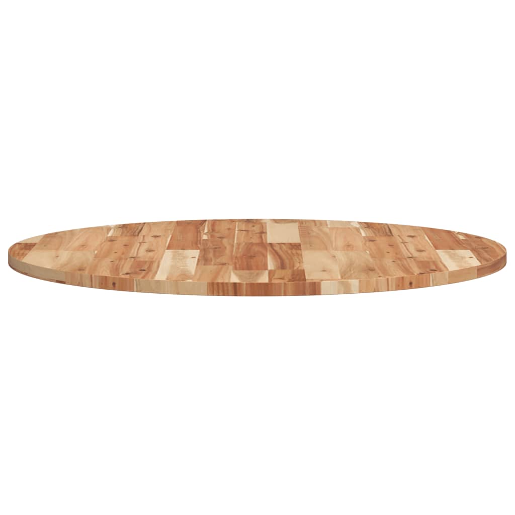 Bordplate rund Ø80x2 cm heltre akasie