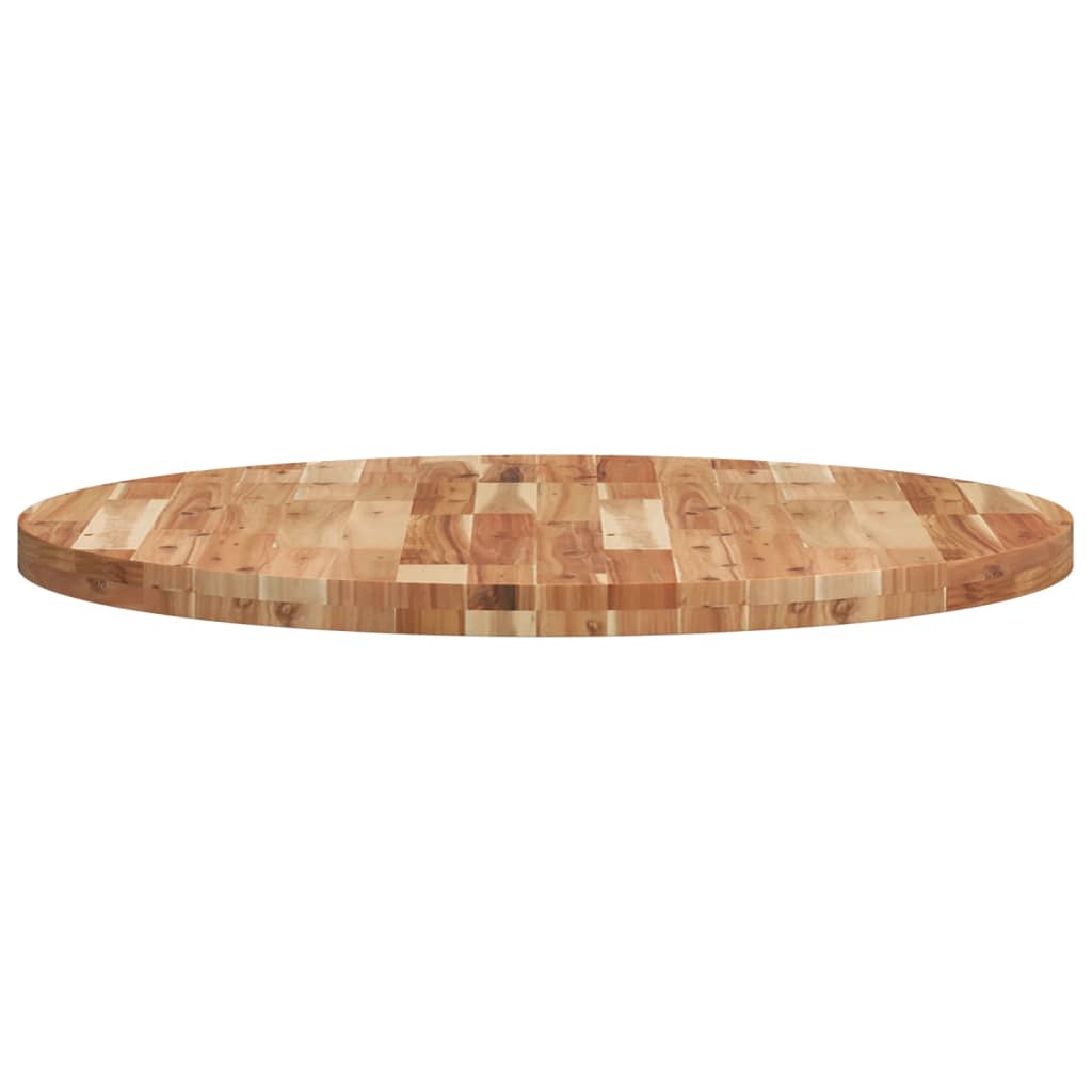 Bordplate rund Ø90x4 cm heltre akasie