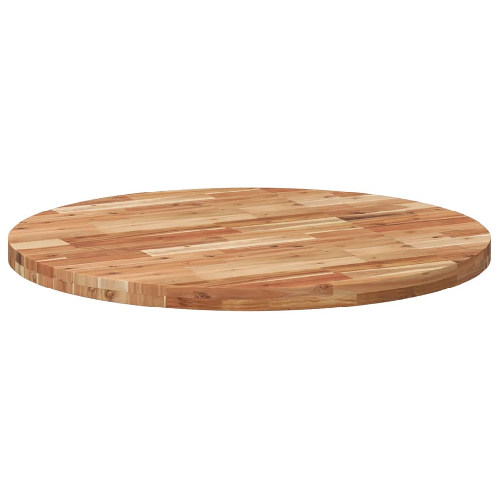 Bordplate rund Ø90x4 cm heltre akasie
